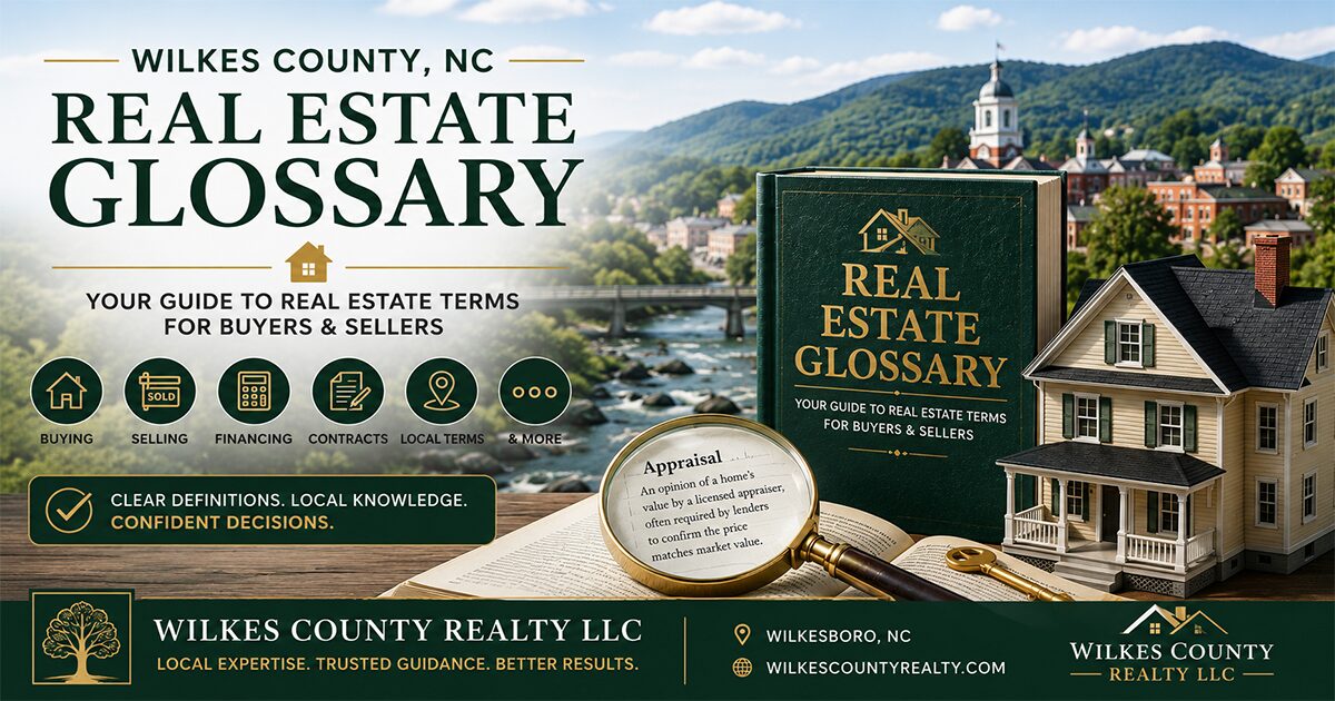 Real Estate Glossary